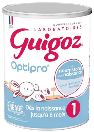 Guigoz Optipro 1 Lait 1er Âge Dès la Naissance Jusqu'à 6 Mois 780 g