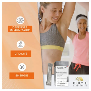 Biocyte Vitamine C-D3-Zinc Sticks - 14 sticks