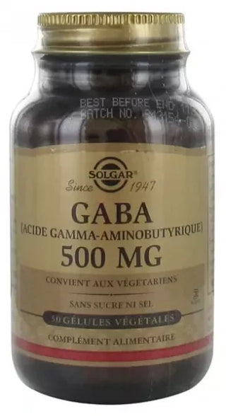 Solgar G.a.b.a. 500 mg Gélules Végétales
