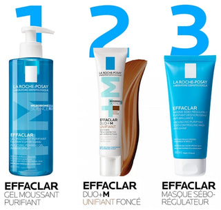 La Roche-Posay Effaclar Duo+M Soin Teinté Triple Correction Anti-Imperfections 40 ml - Teinte : Foncée
