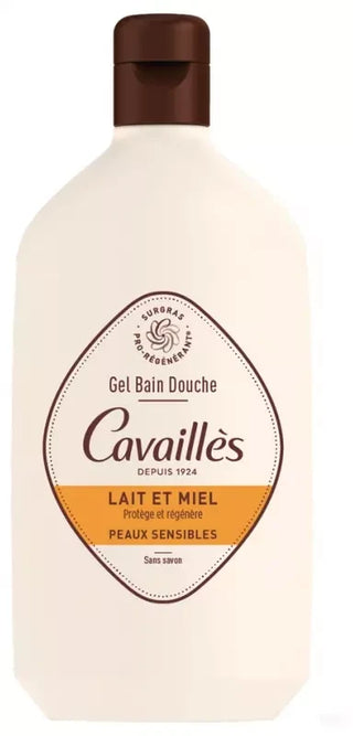 Cavaillès Gel Bain et Douche Lait et Miel 400 ml