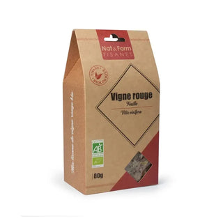 Nat & Form Tisane Vigne Rouge Feuille Bio 80g