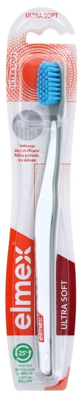 Elmex Brosse à Dents Ultra Soft - Couleur : Blanc