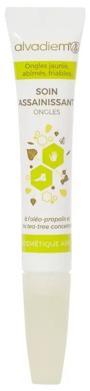 Alvadiem Soin Assainissant Ongles Tube Pinceau 10 ml