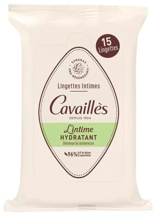 Cavaillès Lingettes Hydratantes 15 lingettes