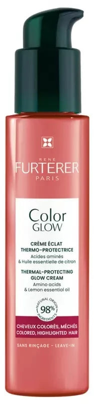 René Furterer Color Glow Crème Éclat Thermo-Protectrice - Cheveux Colorés Méchés 100 ml