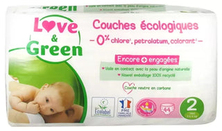 Love & Green Couches Hypoallergéniques et Écologiques T2 X 44