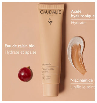 Caudalie Vinocrush Crème Hydratante Teintée 30 ml - Teinte : Teinte 3