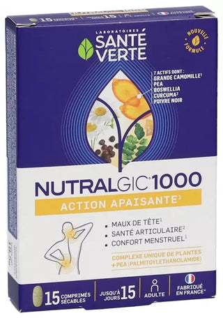 Santé Verte Nutralgic1000 15 Comprimés