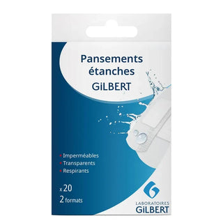 Gilbert Pansements Etanches 2 Formats x20