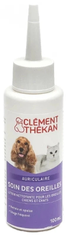 Clément Thékan Soin des Oreilles chiens et chats 100 ml