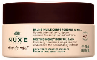 Nuxe Rêve de Miel Baume-Huile Corps Fondant au Miel Peaux Très Sèches et Sensibles 200 ml