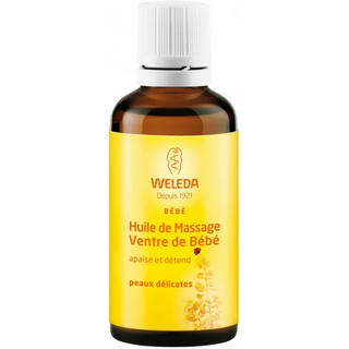 Weleda Huile de Massage Ventre de Bébé 50 ml