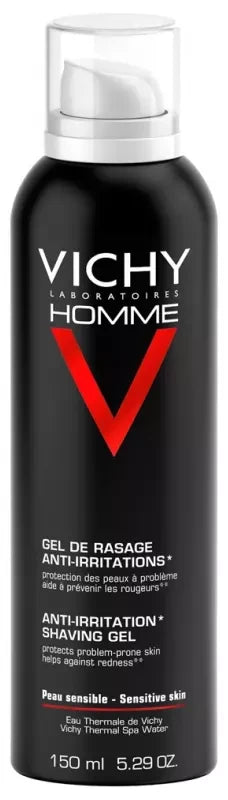 Vichy Homme Gel de Rasage Anti-Irritations 150 ml