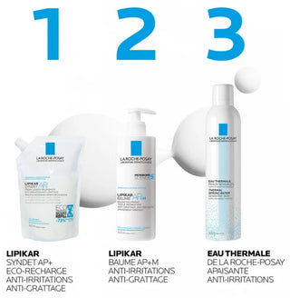 La Roche-Posay Lipikar Syndet Ap+ Crème Lavante Relipidante 400 ml
