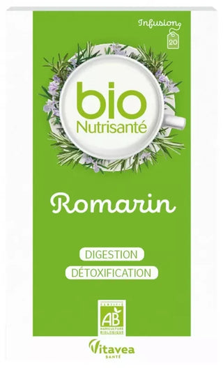 Vitavea Infusion Romarin Bio 20 Sachets