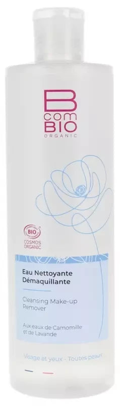 BcomBIO Eau Nettoyante Démaquillante Visage et Yeux Bio 400 ml