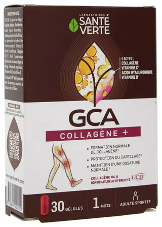 Santé Verte Gca Collagene+ Bt 30 Gélules