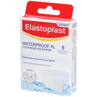 Elastoplast Pansements Waterproof XL Cicatrisation Rapide 4,3 x 6,5 cm
