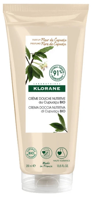 Klorane Crème de Douche au Cupuaçu Bio Nutritif 200 ml