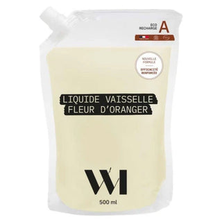 WHATMATTERS LIQUIDE VAISSELLE FLEUR D'ORANGER ECO RECHARGE 500ML