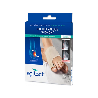 EPITACT HALLUX VALGUS / OIGNON Orthèse Corrective Rigide de Nuit - Taille M