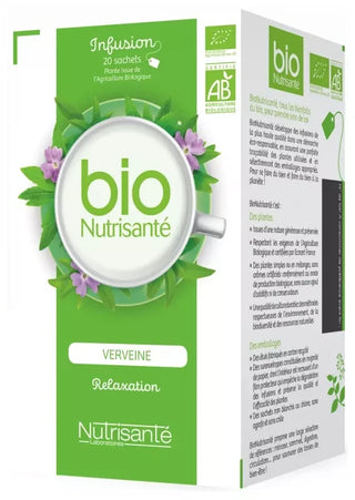 Vitavea Infusion Verveine Bio 20 sachets