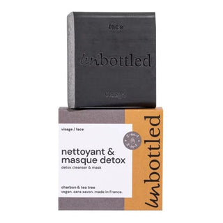 UNBOTTLED NETTOYANT & MASQUE DETOX VEGAN SANS SAVON 90G