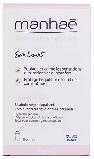 Manhaé Vitavea Soin Intime Lavant Apaisant 200 ml