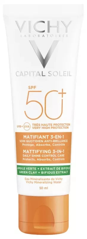 Vichy Capital Soleil Matifiant 3-en-1 SPF 50+ 50 ml