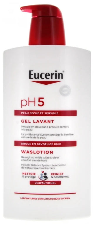 Eucerin Ph5 Gel Lavant 1 l Peau Sensible