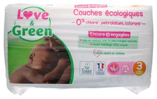 Love & Green Couches Hypoallergéniques et Écologiques T3 X 52