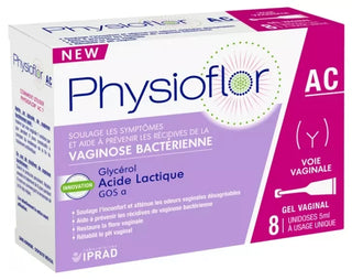 Laboratoires Iprad Physioflor Gel Vaginal Ac 8 Unidoses Gel Acidifiant Voie Vaginale 8 Unidoses de 5 ml