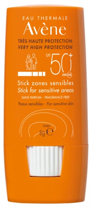 Avène Eau Thermale - Solaire - Stick Zones Sensibles SPF 50+ 8 g