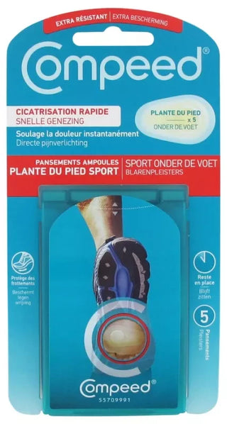Compeed Ampoules Plante du Pied 5 Pansements