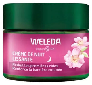 Weleda Crème de Nuit Lissante à la Rose Musquée et Thé Blanc 40 ML