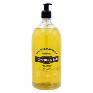 LE COMPTOIR DU BAIN SAVON DE MARSEILLE MONOÏ 1L