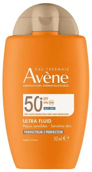 Avène Solaire Ultra Fluid Perfecteur Visage Peaux Sensibles SPF50+ 50 ml