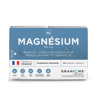 Granions Magnésium 150 mg 30 Ampoules