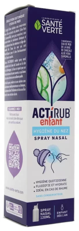 Santé Verte Actirub Enfant Spray Nasal 120 ml
