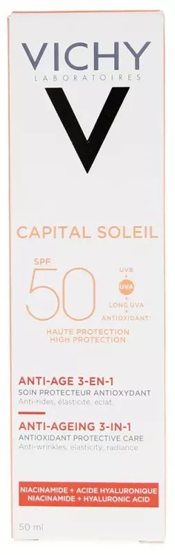 Vichy Capital Soleil Anti-Âge 3en1 SPF 50 50 ml