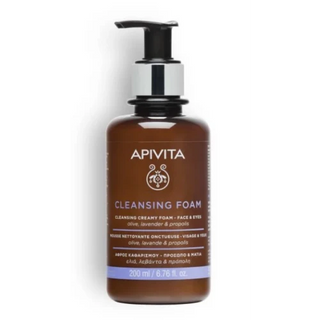 APIVITA MOUSSE NETTOYANTE ONCTUEUSE Visage & Yeux - 200ml