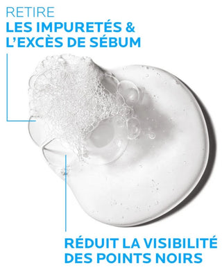 La Roche-posay Effaclar Gel Moussant Purifiant Peaux Grasses Acnéiques 200 ml