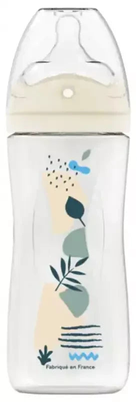 Dodie Biberon Tétine Multi-Perforée Anti-Colique 6M+ 330 ml - Couleur : Bleu