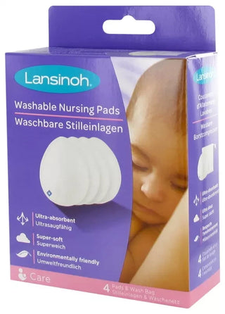 Lansinoh Allaitement Coussinets d'Lavables 4 Pc