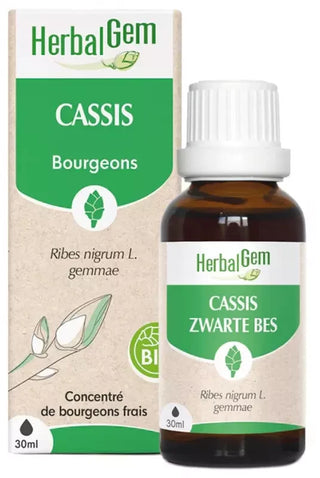 Herbalgem Cassis Bio Macérats-Mères de Gemmothérapie Concentrée 30 ml