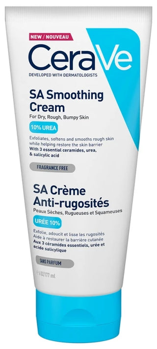 Cerave sa Anti-Rugosités Crème Anti-Rugosités Pour Les Peaux Trèsèches Rugueuses 177 ml