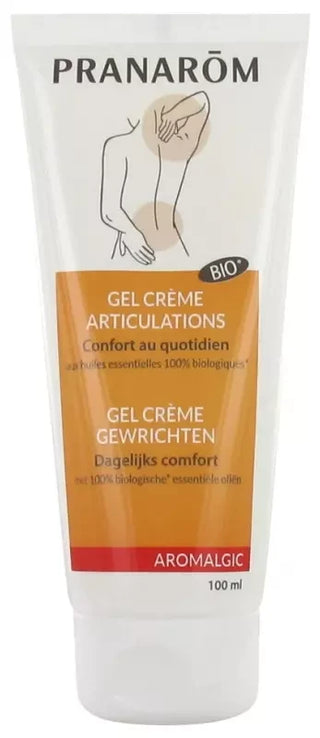 Pranarôm Aromalgic Gel Crème Articulations Bio Genou Dos Épaule Nuque Aux Huiles Essentielles Naturelles 100 ml