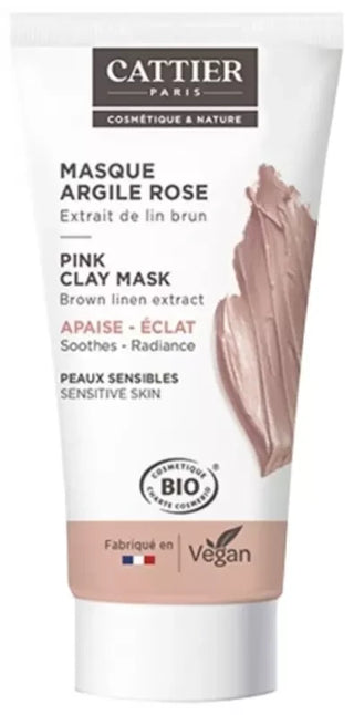 Cattier Mini Masque Argile Rose - 30 ml
