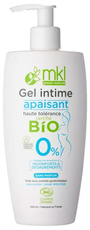 Mkl Green Nature Hygiène Intime Gel Bio** 200 ml Apaisant